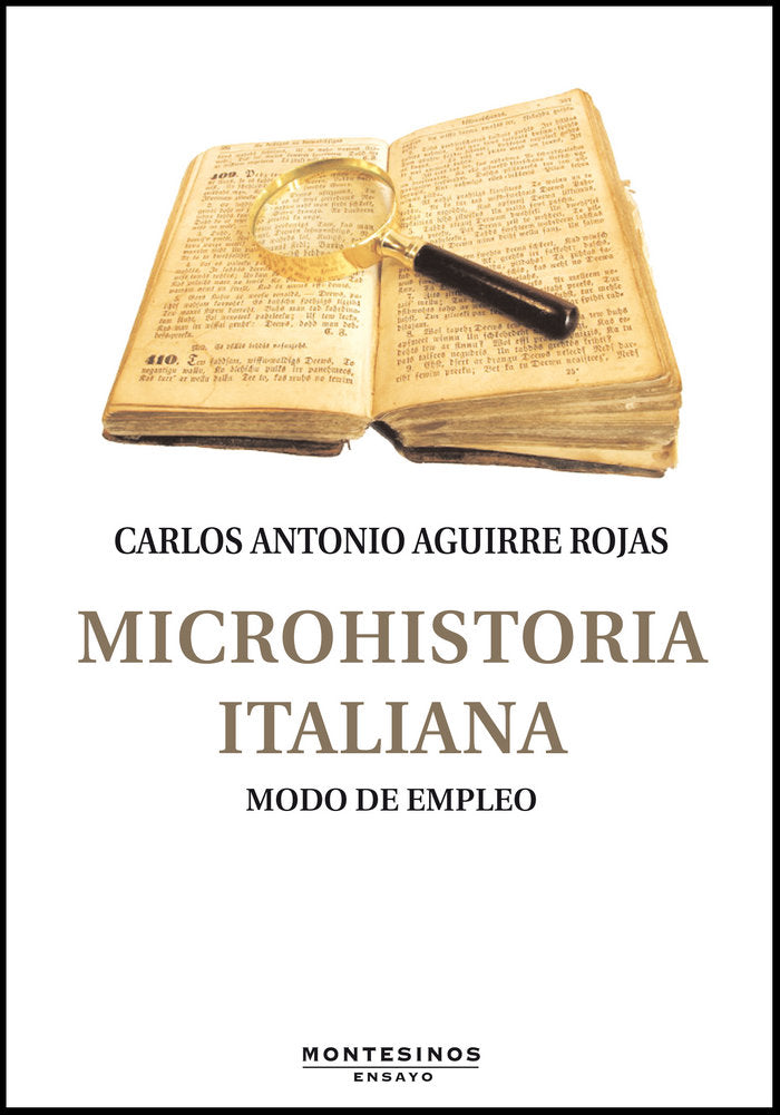 Microhistoria italiana, de Aguirre Rojas, Carlos Antonio | portada del libro
