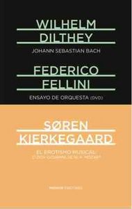 El erotismo musical. Ensayo de orquesta (DVD). Johann Sebastian Bach, de Kierkegaard, Soren | portada del libro
