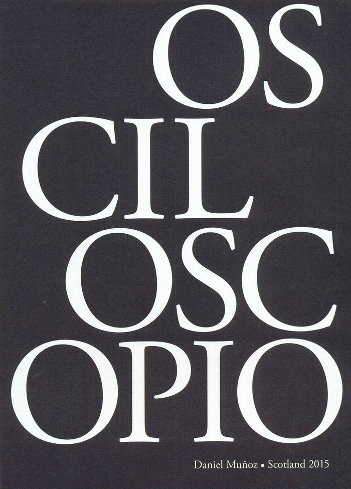 OSCILOSCOPIO, de SAN | portada del libro