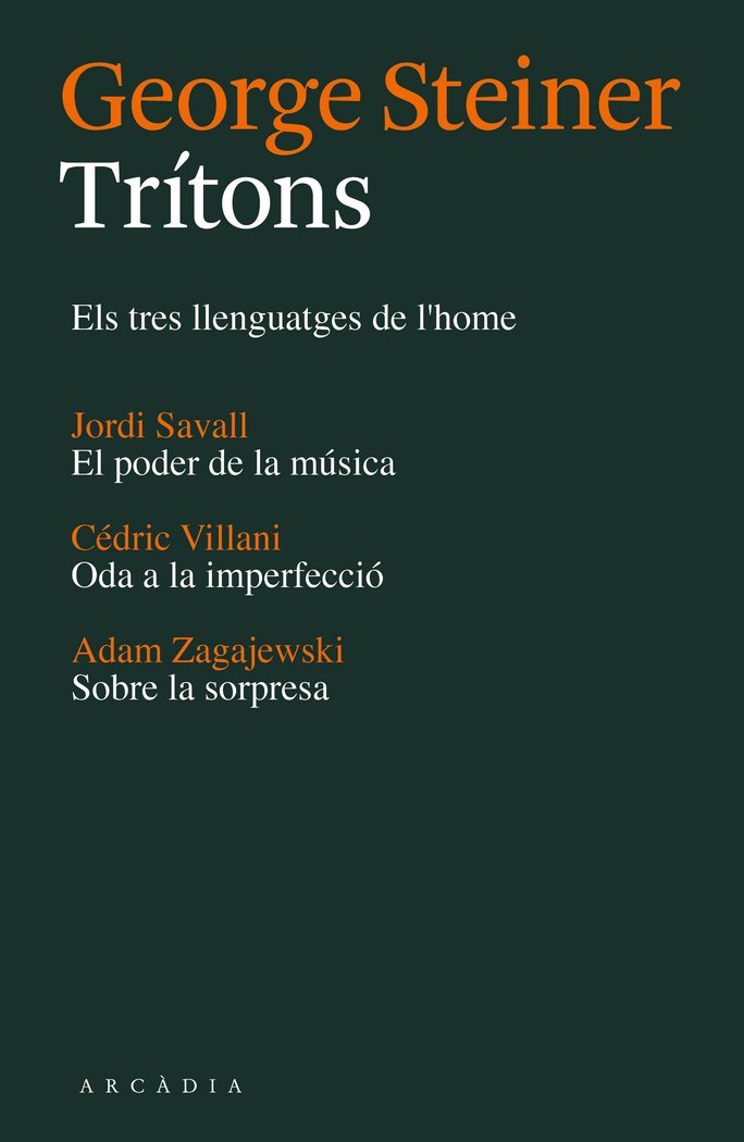 Trítons, de Steiner, George | portada del libro
