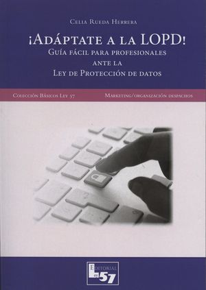 ¡Adaptate a la LOPD!, de RUEDA HERRERA | portada del libro