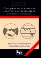 CONCURSO DE ACREEDORES ¿CONVENIO O LIQUIDACIÓN?, de CATALINA CADENAS DE GEA | portada del libro