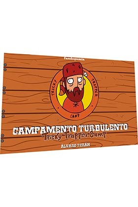Tricky Trapper Camp: Campamento Turbulento, de Teran, Álvaro | portada del libro