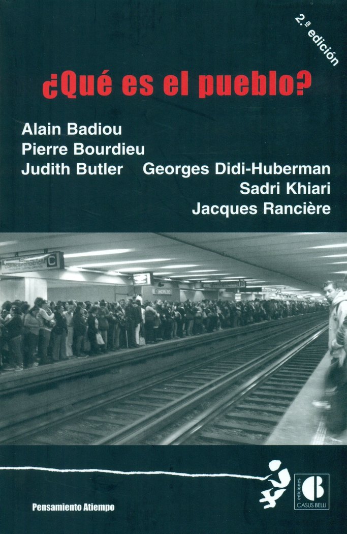 QUE ES EL PUEBLO | portada del libro