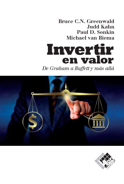 Invertir en valor, de C.N. Greenwald, Bruce | portada del libro