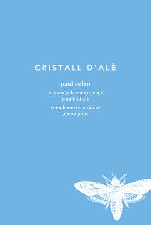 Cristall d'alè, de Paul Celan | portada del libro