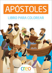APOSTOLES. LIBRO PARA COLOREAR | portada del libro