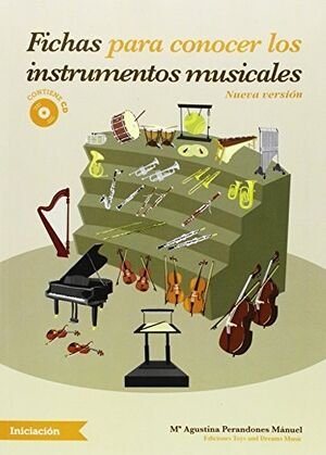 FICHAS PARA CONOCER LOS INSTRUMENTOS MUSICALES, de PERANDONES | portada del libro