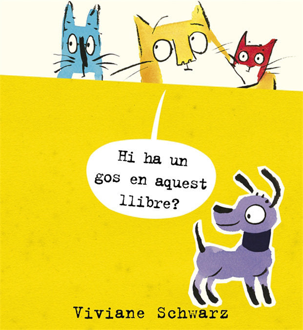 Hi ha un gos en aquest llibre?, de Schwarz | portada del libro