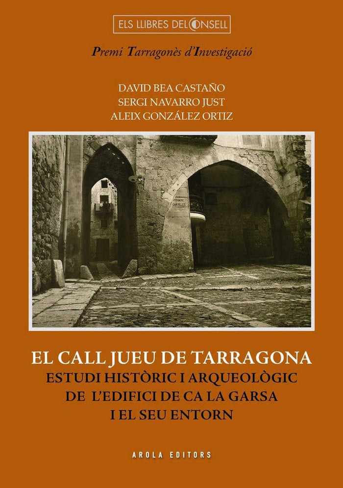 El call jueu de Tarragona, de Bea Castaño | portada del libro