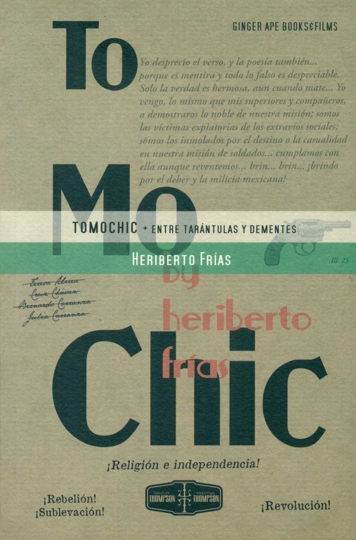 Tomochic, de Frías Alcocer | portada del libro