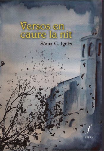 Versos en caure la nit, de C. Ignés | portada del libro