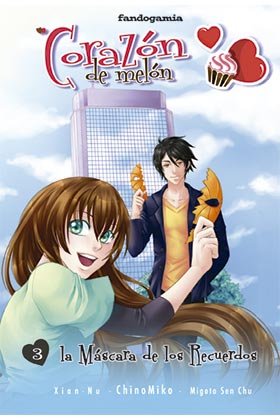 Corazón de Melón: La máscara de los recuerdos, de Sen Chu | portada del libro