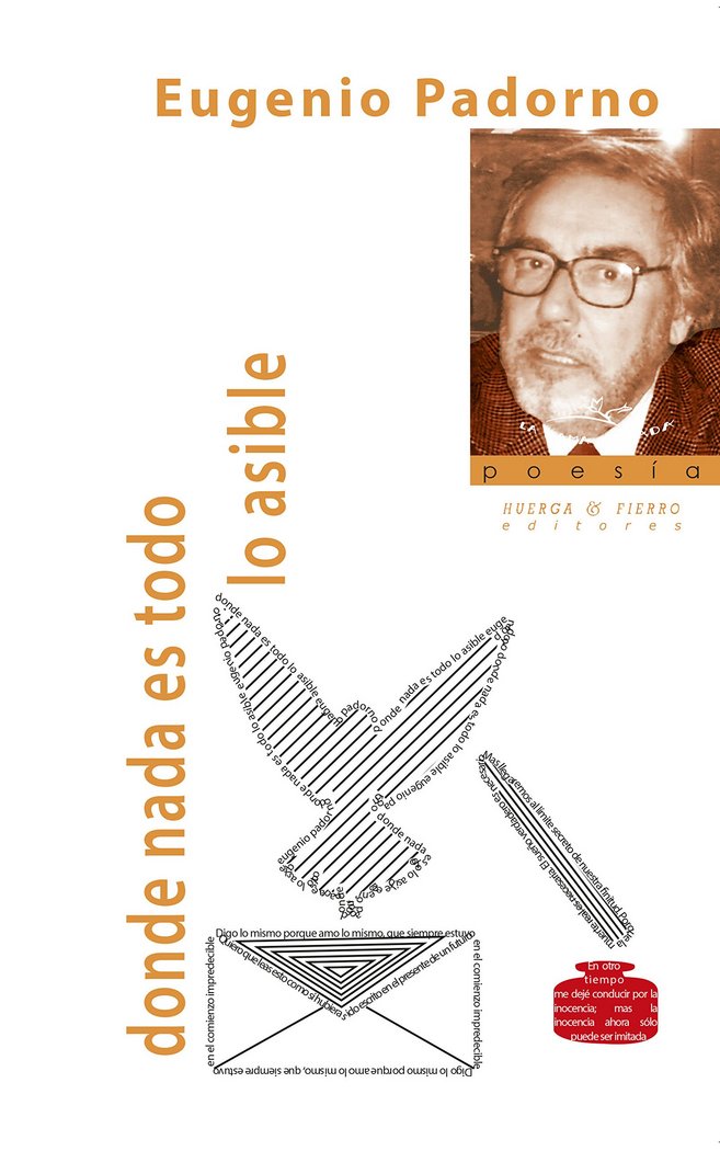 DONDE NADA ES TODO LO ASIBLE, de PADORNO NAVARRO (1943- ) | portada del libro