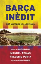 Barça inèdit, de MANEL TOMAS | portada del libro