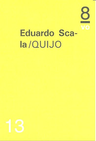 Quijo, de Scala, Eduardo | portada del libro