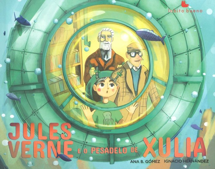 Jules Verne e o pesadelo de Xulia, de Gómez | portada del libro
