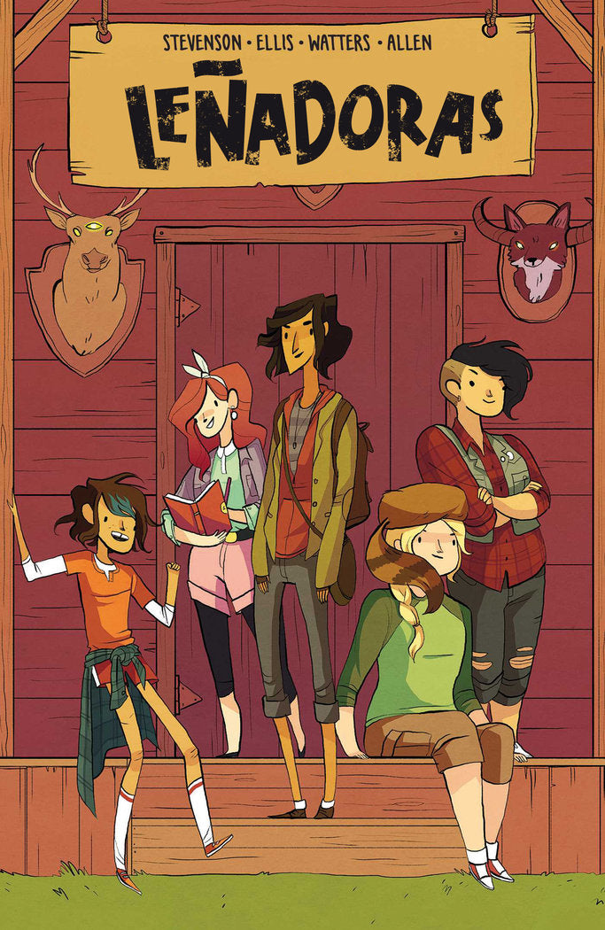 Leñadoras, de Stevenson, Noelle | portada del libro