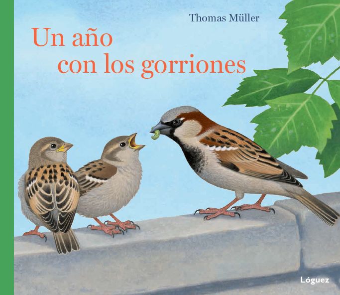 Un año con los gorriones, de Rodríguez López, Lorenzo | portada del libro