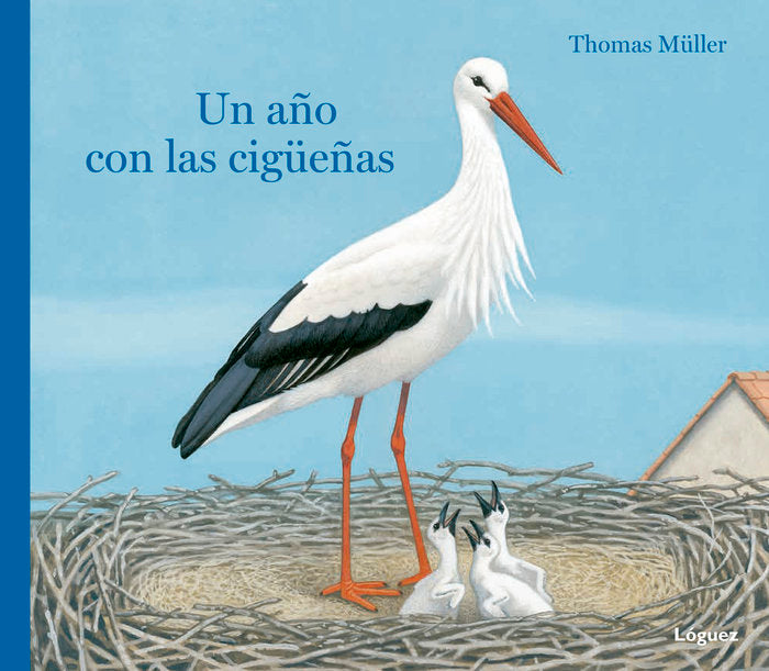 Un año con las cigüeñas, de Rodríguez López, Lorenzo | portada del libro