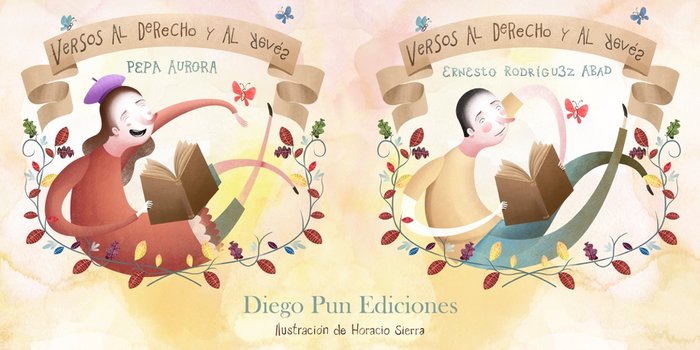 versos al derecho y al revés, de RODRÍGUEZ silvera, PEPA AURORA | portada del libro