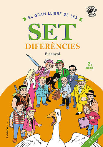 El gran llibre de les set diferències, de Martínez Picanyol | portada del libro