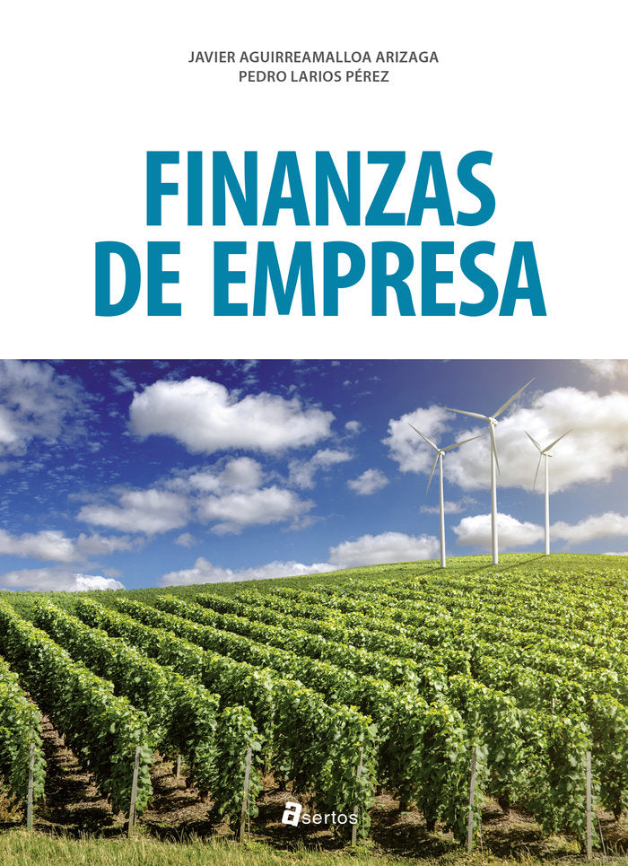 Finanzas de empresa, de Aguirremalloa Arizaga, Javier | portada del libro