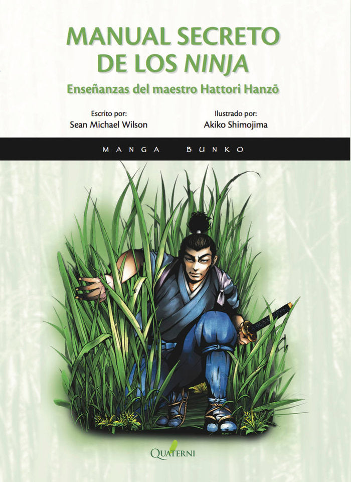 Manual secreto de los ninja., de Wilson, Sean Michael | portada del libro