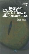 Bestiario infame de la ciudad adormecida, de Álamo | portada del libro