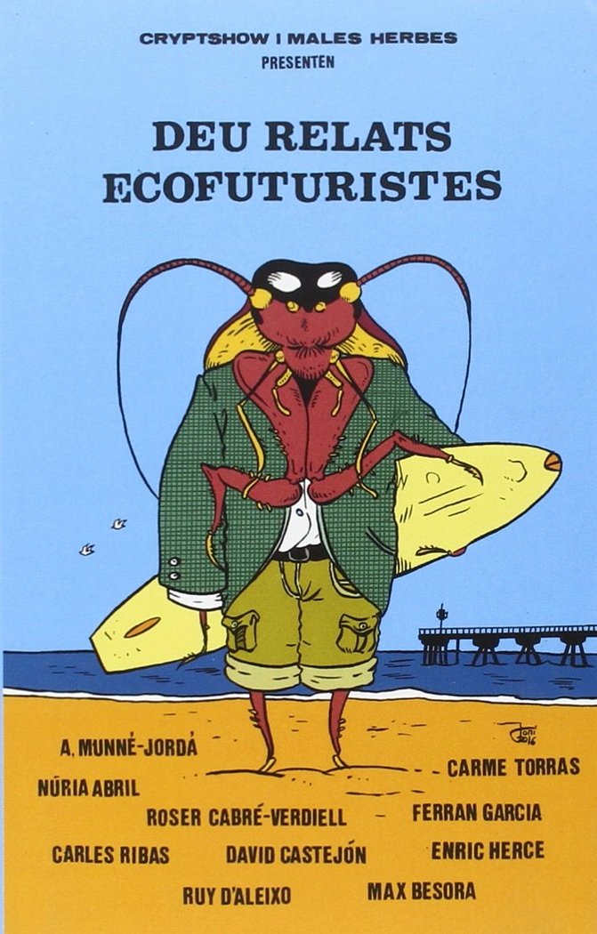 Deu relats ecofuturistes, de Varios autores | portada del libro