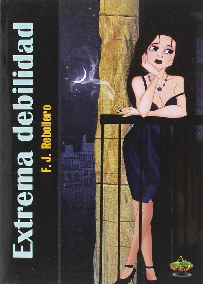 Extrema debilidad, de Rebollero | portada del libro