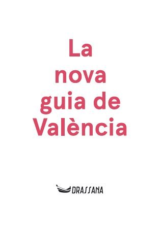 La nova guia de València, de Molins Mercader | portada del libro