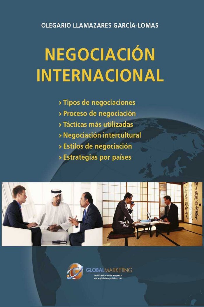 Negociación Internacional, de Llamazares García-Lomas,, Olegario | portada del libro