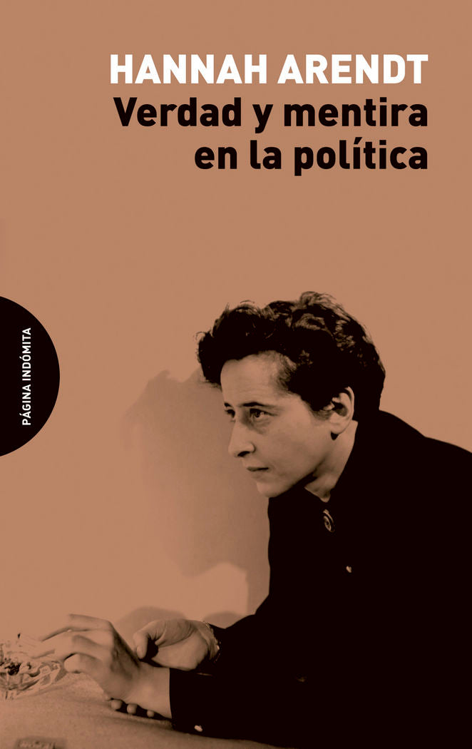 Verdad y mentira en la política, de Arendt, Hannah | portada del libro