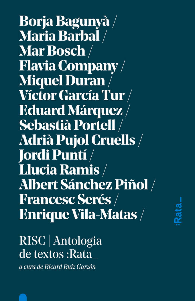 Risc, de Diversos autors#Ruiz Garzón | portada del libro