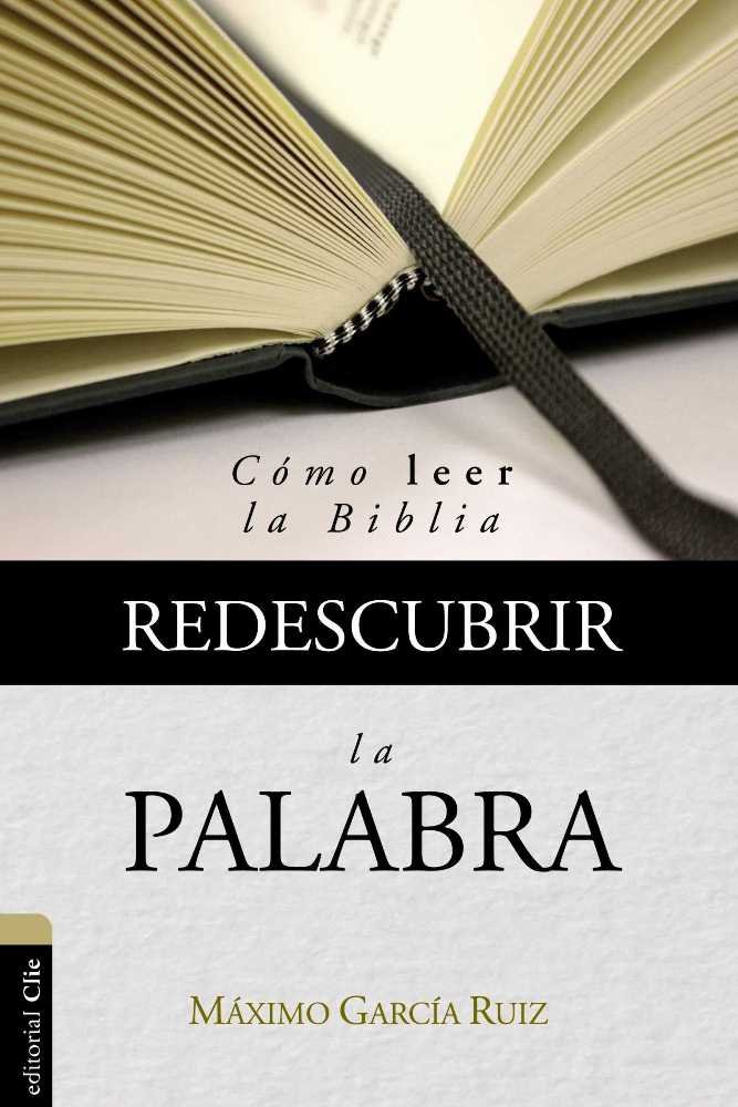 REDESCUBRIR LA PALABRA, de GARCÍA RUIZ | portada del libro