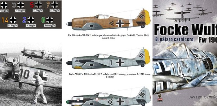 Focke Wulf Fw 190, de Ormeño Chicano, Javier | portada del libro