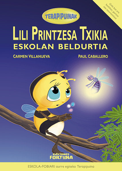Lili printzesa txikia eskolan beldurtia, de Villanueva Rivero, Carmen | portada del libro