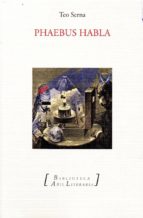 Phaebus habla, de Teo Serna | portada del libro