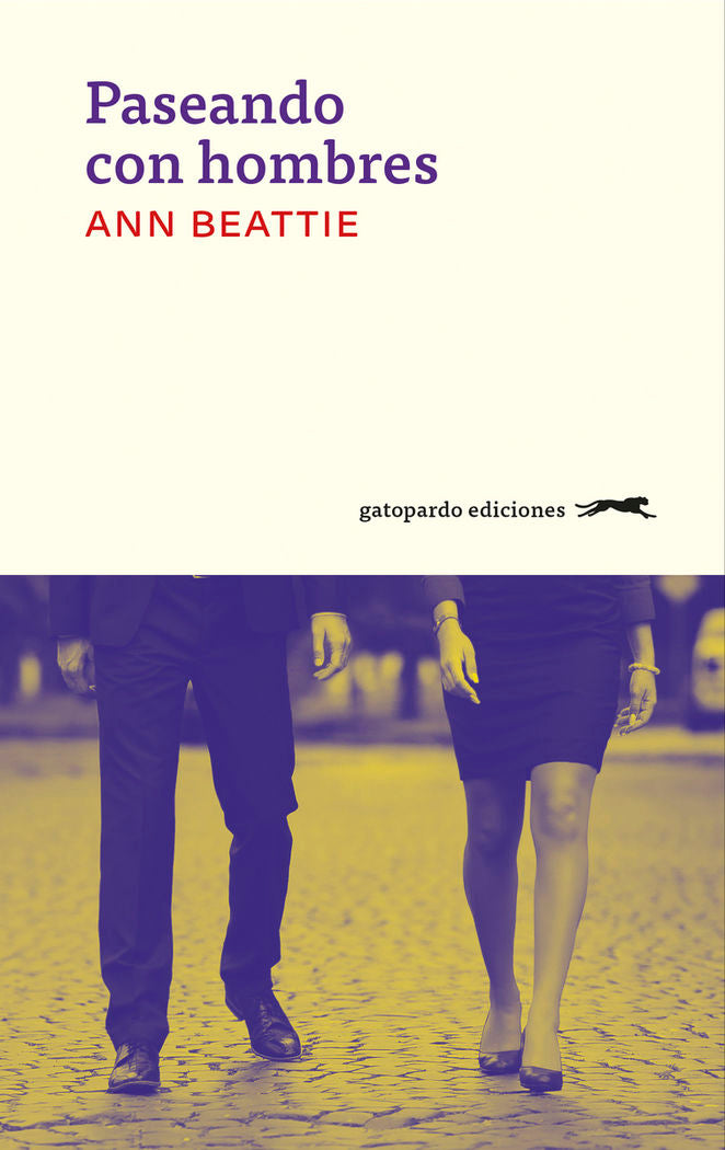Paseando con hombres, de Beattie, Ann | portada del libro