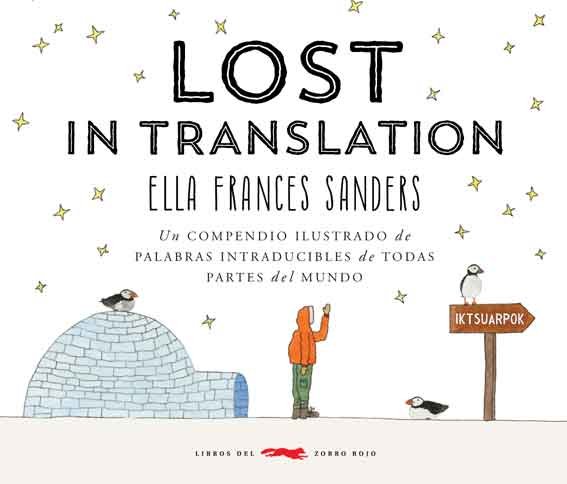Lost in translation, de Frances Sanders, Ella | portada del libro