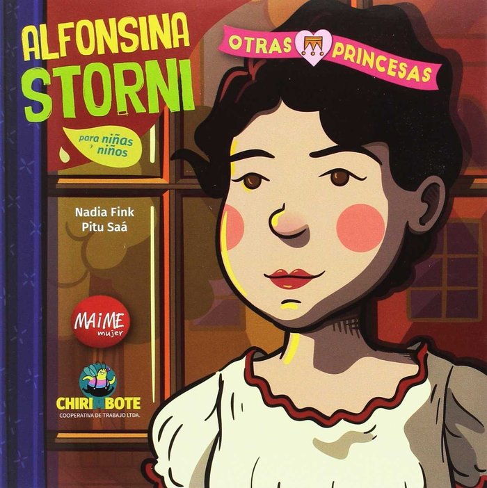 ALFONSINA STORNI PARA CHICAS Y CHICOS (CHIRIMBOTE), de NADIA FINK#PITU SAA | portada del libro
