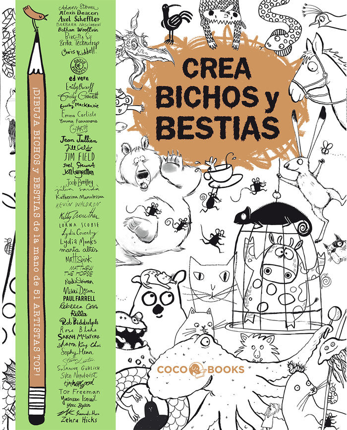 CREA BICHOS Y BESTIAS | portada del libro