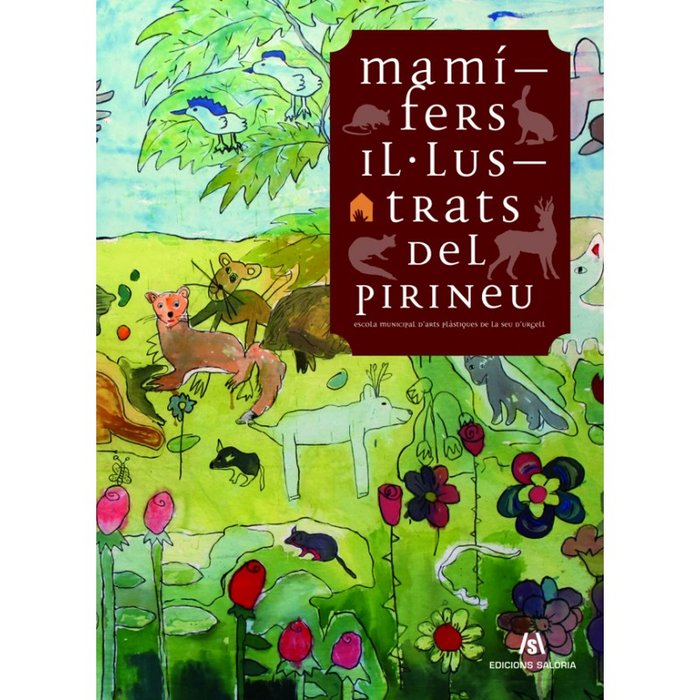 MAMIFERS ILULUSTRATS DEL PIRINEU | portada del libro
