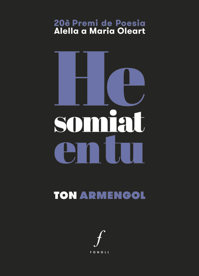 He somiat en tu, de Armengol Puig | portada del libro