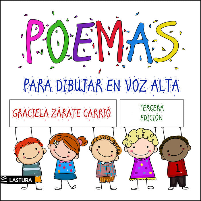 POEMAS PARA DIBUJAR EN VOZ ALTA, de Zárate Carrió, Graciela | portada del libro
