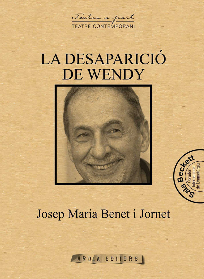 La desaparició de Wendy, de Benet i Jornet, Josep M. | portada del libro