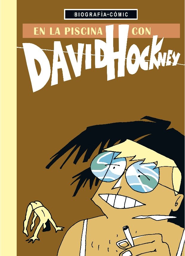 En la piscina con David Hockney, de Blöss, Willi | portada del libro