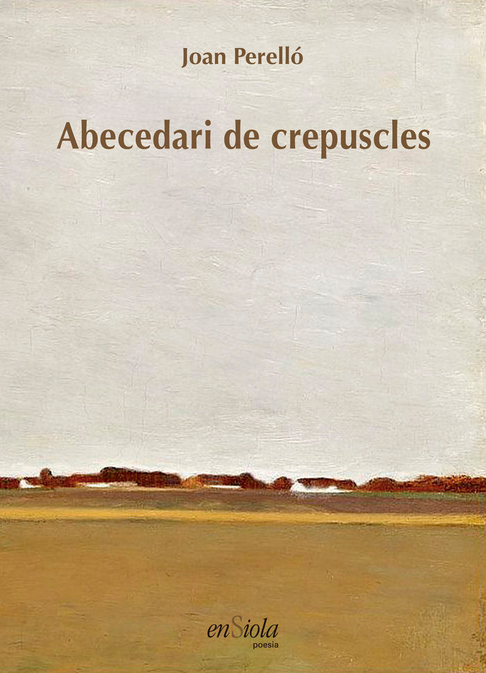 ABECEDARI DE CREPUSCLES, de PERELLO, JOAN | portada del libro