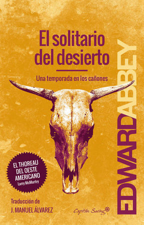 El solitario del desierto, de Abbey, Edward | portada del libro